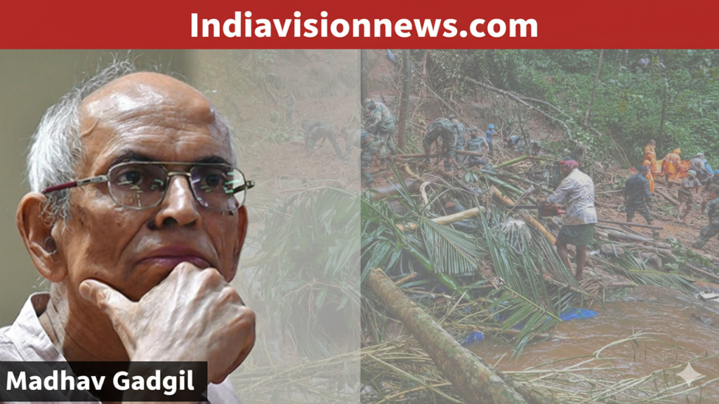 Madhav Gadgil Western Ghats Warning Indiavision News