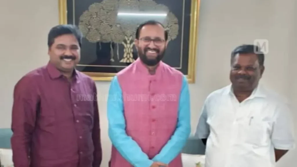 S Rajendran Joins BJP