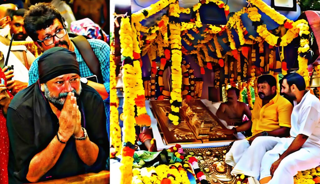 Sabarimala gold plates theft Jayaram statement 