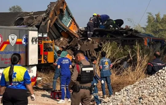 Thailand Train Accident
