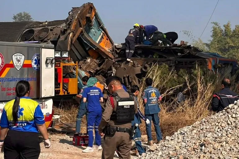 Thailand Train Accident