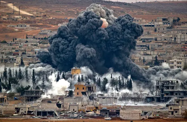 US Airstrikes on ISIS in Syria